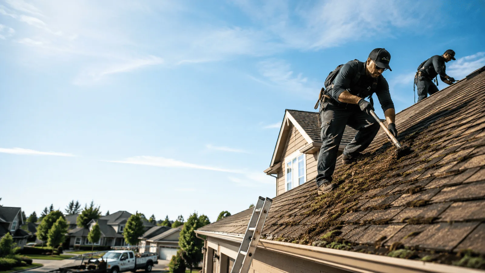 Roof Moss Removal in Oral, SD near me